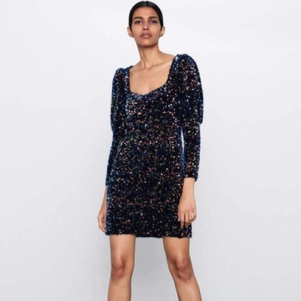 Zara Sequin Dress